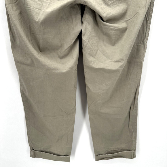 VUORI Vintage Ripstop Pants Womens XL Beige Active Relaxed Outdoors Preppy Beach - Picture 8 of 11